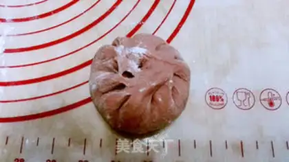 Make Red velvet buns step 9