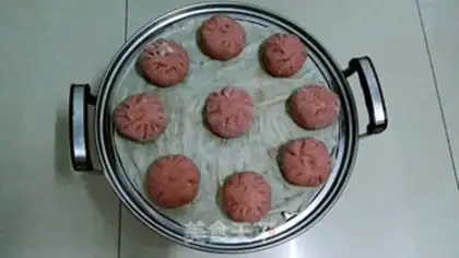Make Red velvet buns step 10