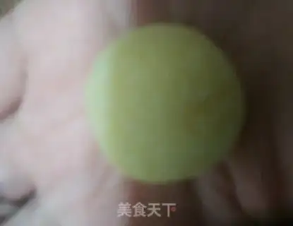 Make Egg yolk ball step 9