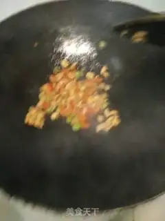 Make Spicy meat sauce with wheat noodles step 6