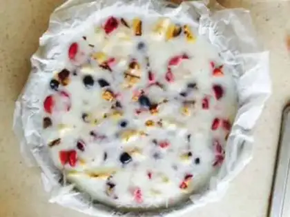Make Fruit yogurt ice cream step 3