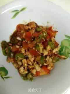 Make Spicy meat sauce with wheat noodles step 7