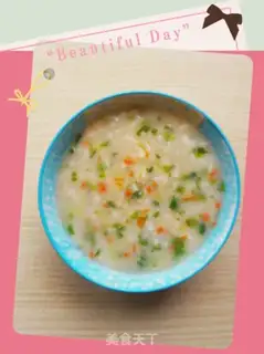 Make Five-color shrimp rice step 6