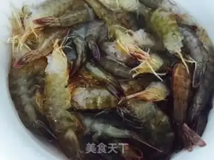 Make Spicy shrimp step 0