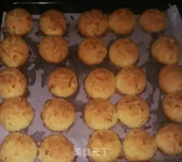 Make Egg yolk ball step 13