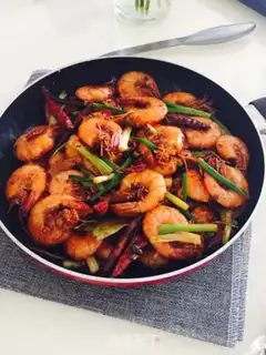 Make Spicy shrimp step 8