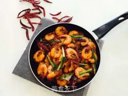 Make Spicy shrimp step 9