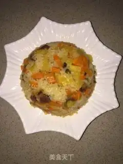 Make Sausage pineapple rice step 5