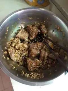 Make Vapouring ribs step 2