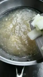 Make Duck blood fan soup step 6