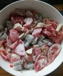 Make Simple fruit salad step 2