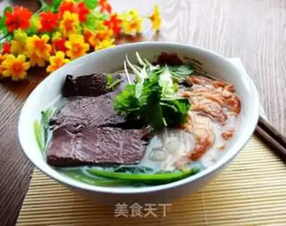 Make Duck blood fan soup step 15