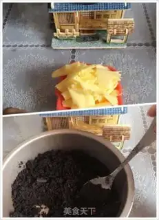 Make Blueberry Dragon Roast Maus step 7