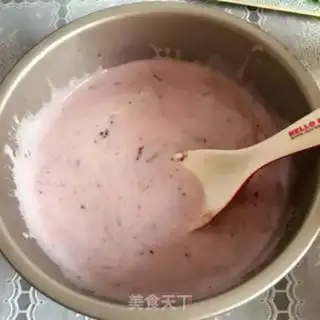 Make Cream orchid step 0