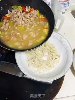 Make Sour soup, fat cow step 6