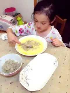 Make Seaweed omelet step 7