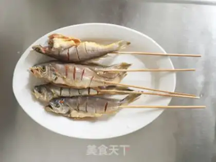 Make Spicy little yellowfish step 4