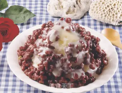Make Red Bean Ice step 2