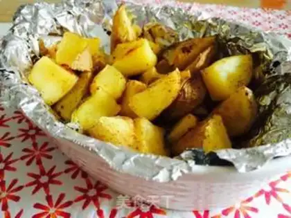 Make Lazy potatoes step 4