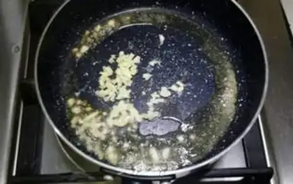 Make Garlic ginseng with gold magma step 6