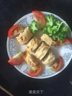 Make Egg rolls step 6