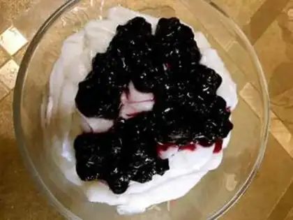 Make Blueberry Mush step 3