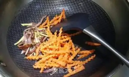 Make Lacey fried Quinones step 8