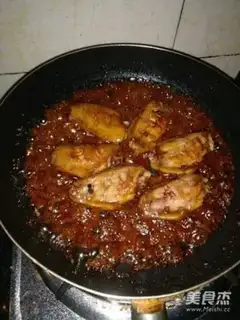 Make Sweet chicken wings step 7