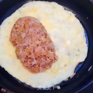 Make Cheese pumpkin omelet step 5