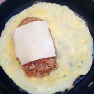 Make Cheese pumpkin omelet step 6