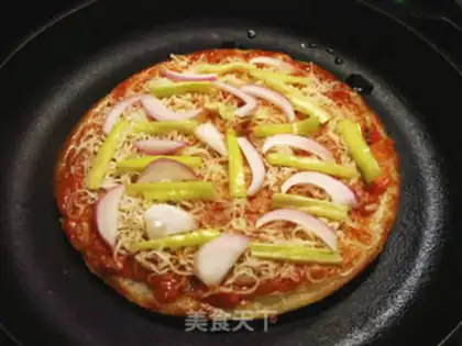 Make Simple soft bottom pizza step 8