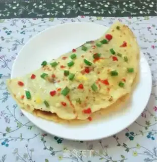 Make Cheese pumpkin omelet step 7
