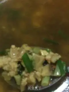 Make Spicy, not fat soup step 1