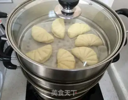 Make I used to bake five flowers step 12