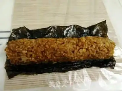 Make Simple homemade Mickey sushi step 2
