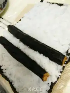Make Simple homemade Mickey sushi step 9