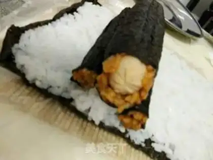 Make Simple homemade Mickey sushi step 10