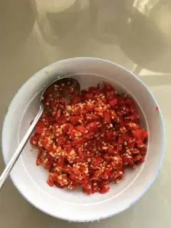 Make Garlic soybeans step 4