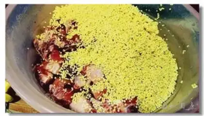 Make Rice ribs step 6