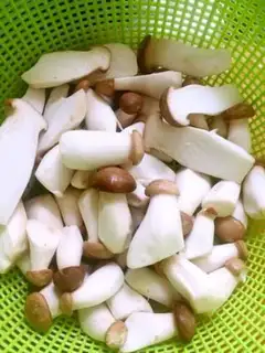 Make The mushroom bone soup step 1