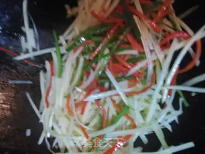 Make Pepper potato step 7