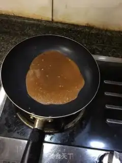 Make Red sugar omelet step 3