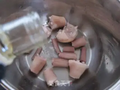 Make Red-burned pigtails step 4