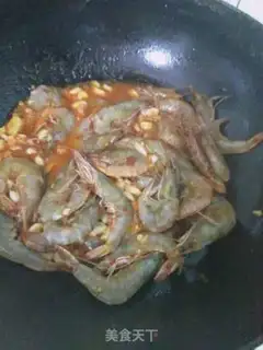 Make Garlic shrimp step 1