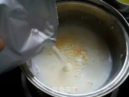 Make Mango pudding step 2