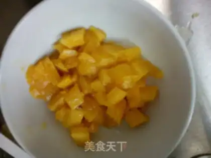 Make Mango pudding step 4