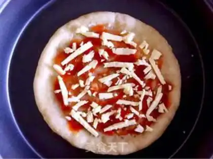 Make Pizza in shrimp step 2
