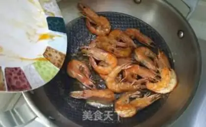 Make Shrimp on the back step 7