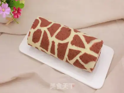 Make A giraffe roll step 21