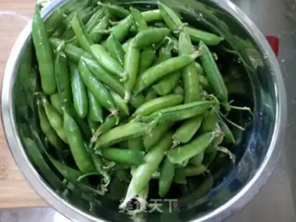 Make Steam peas step 0